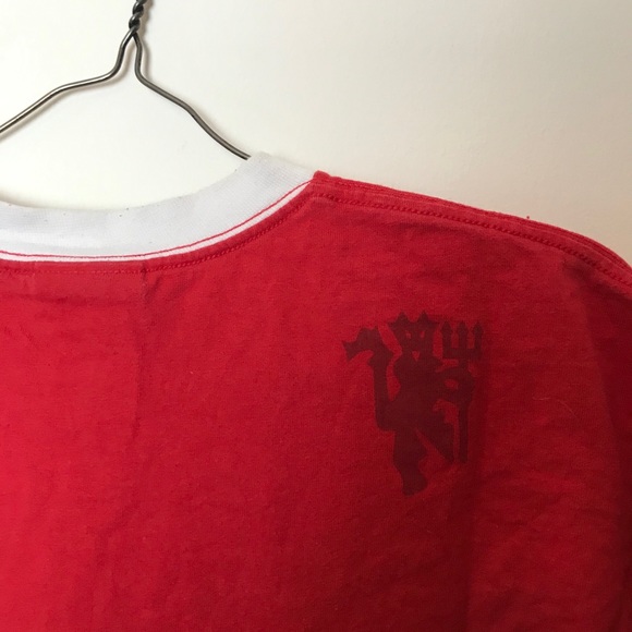 Manchester United Nike Medium Tee Red and White - Picture 3 of 4